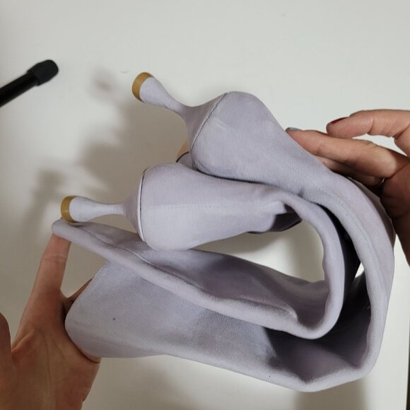 NEW Stuart Weitzman Xcurze 85 Knee High Boots Womens 9 Stiletto Chic Suede - Picture 6 of 11